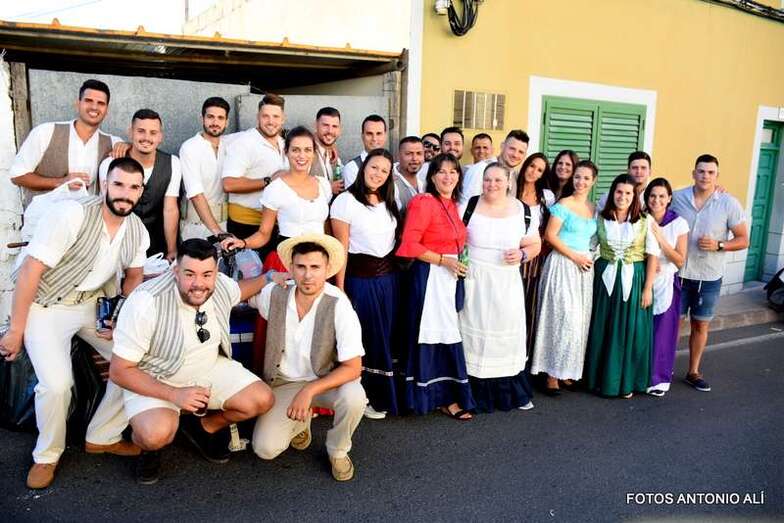 Imagen de la romería del pasado año (Foto Antonio Alí)